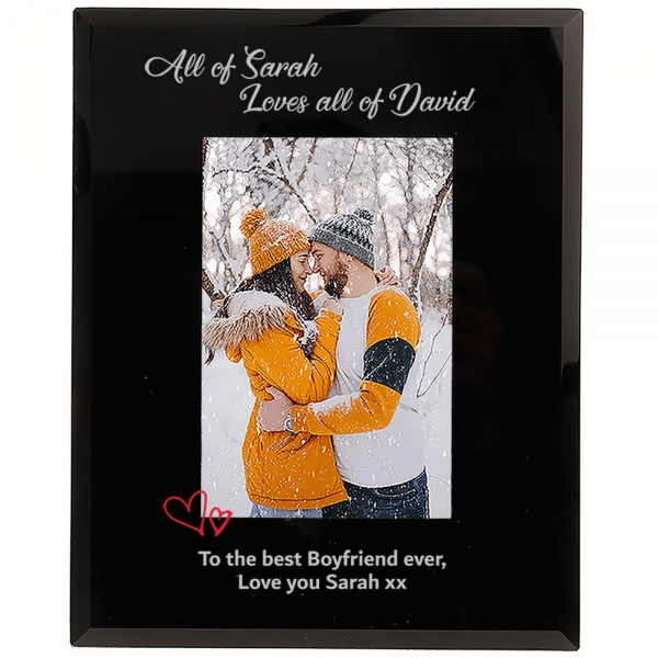 Personalised all of me loves all of you Photo Frame 6x4'' or 7x5''