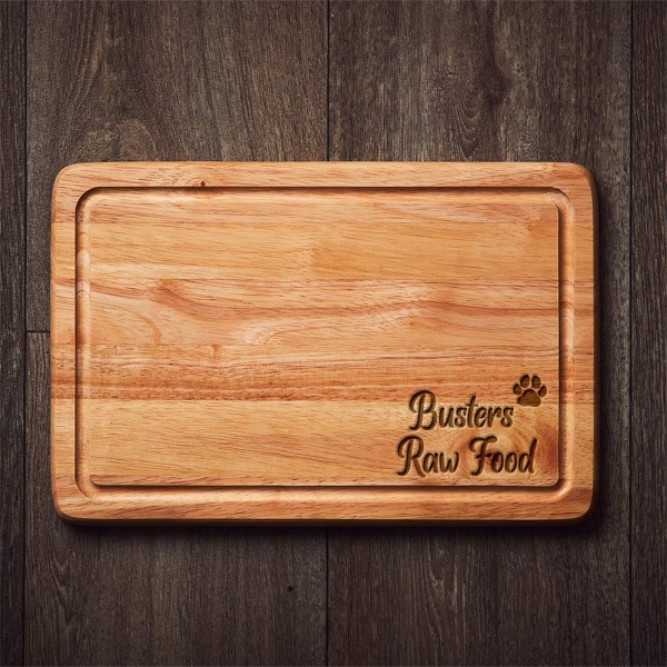 Personalised Raw Dog Food Feeding Board, Dog Lick Mat Raw Dog Feeding Board