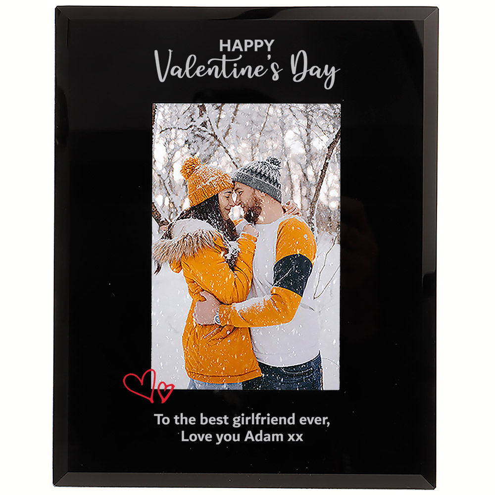 Personalised Valentine's Day Photo Frame 6x4'' or 7x5''