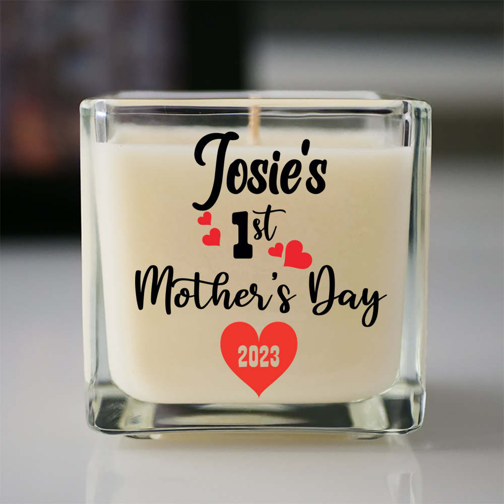 Personalised 1st Mother's Day Candle Mother's Day Gift